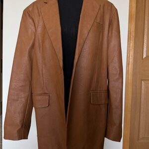 Aris Brown Leather Jacket